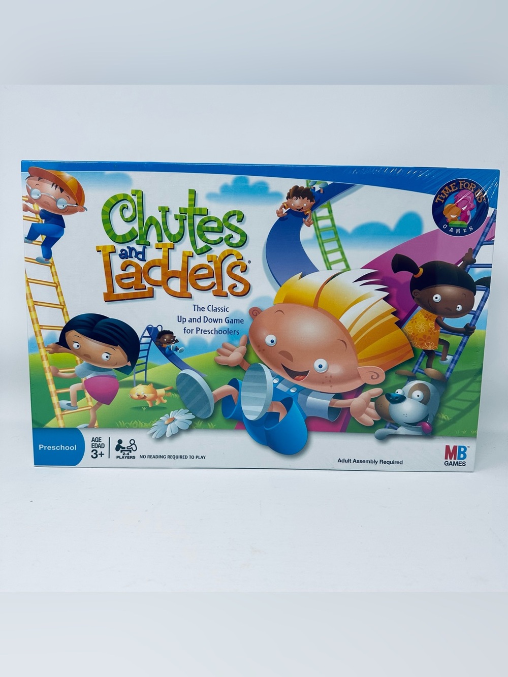 Chutes & Ladders Classic Board Game Milton Bradley Hasbro 2005 Complete Sealed